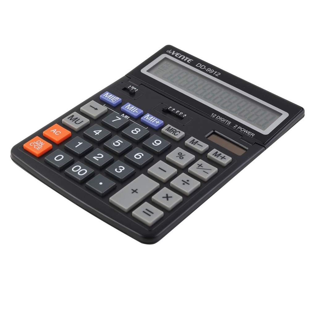 Калькулятор настольный, 200*150*25 мм, 12 разрядов deVENTE #1