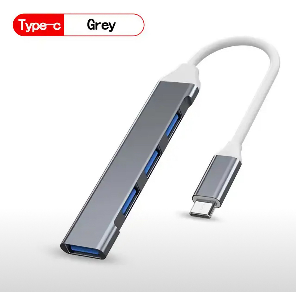 USB хаб Type-C 3.0/USB разветвитель Тайп Си/USB концентратор/USB 3.0 Hub  #1