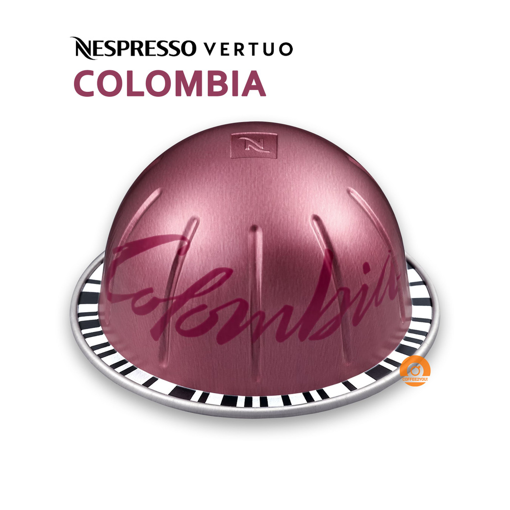 Кофе Nespresso Vertuo COLOMBIA в капсулах, 10 шт. (объём 230 мл.) #1