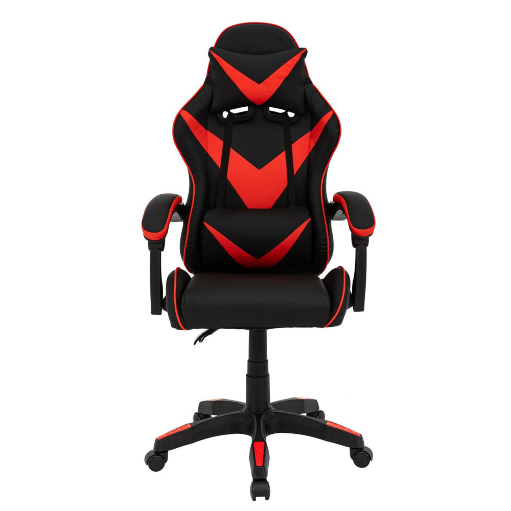 CyberZone Игровое компьютерное кресло, красно-черный базовый  #1