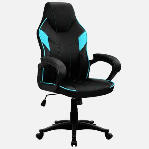 CyberZone Игровое компьютерное кресло, белое с черным 14 #1