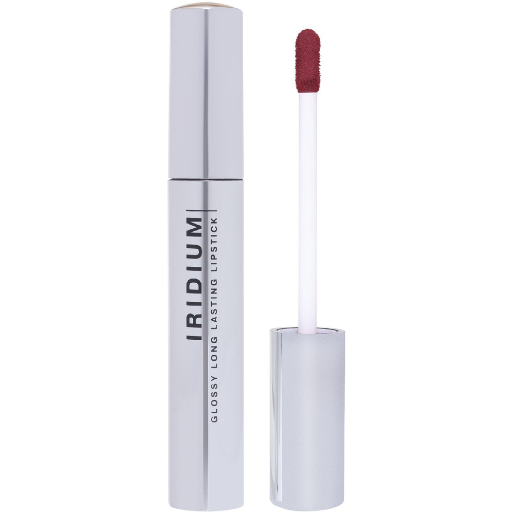 Influence Beauty Помада для губ Тон 01 Кораллово-розовый Iridium Glossy long lasting lipstick стойкая #1