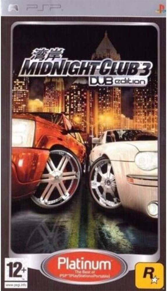 Игра Midnight Club 3 (PlayStation Portable (PSP), Английская версия) #1