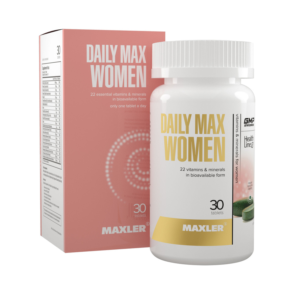 Витамины для женщин Maxler Daily Max Women 30 шт. #1