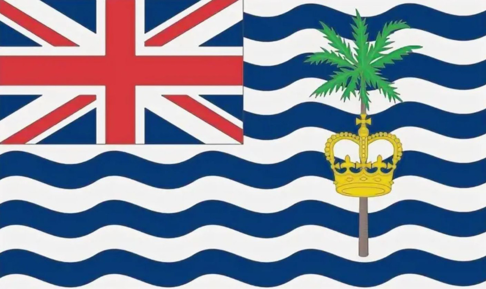 Флаг Британской Территории в Индийском Океане 70х105 см #1