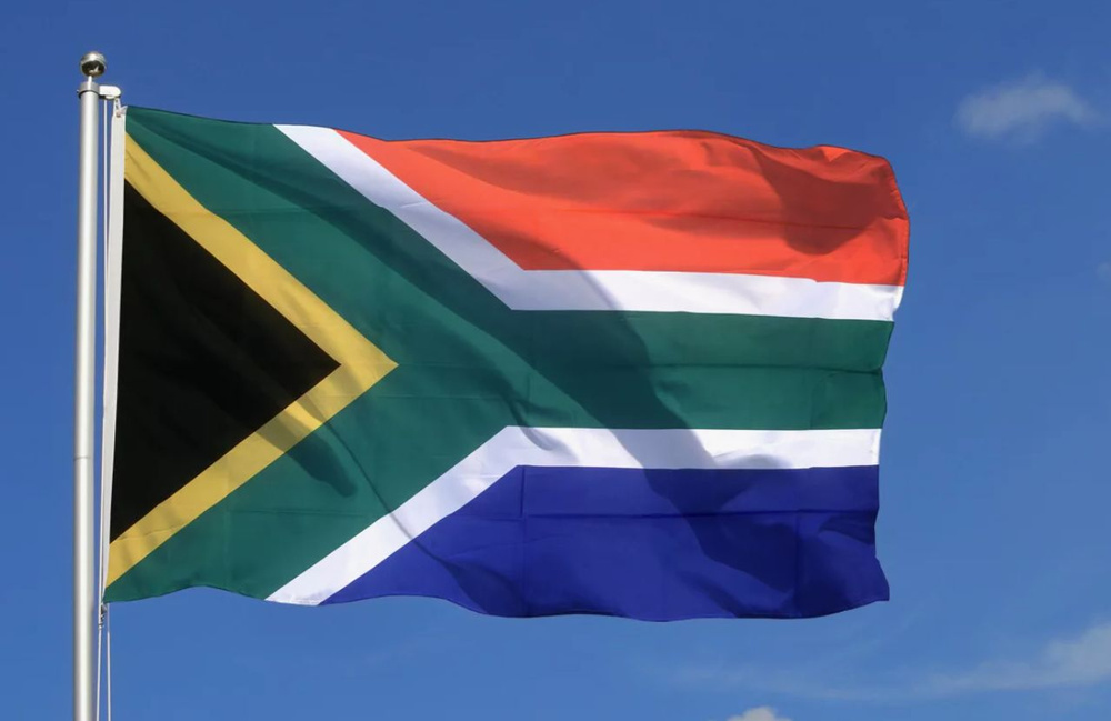 Флаг ЮАР 40х60 см с люверсами #1