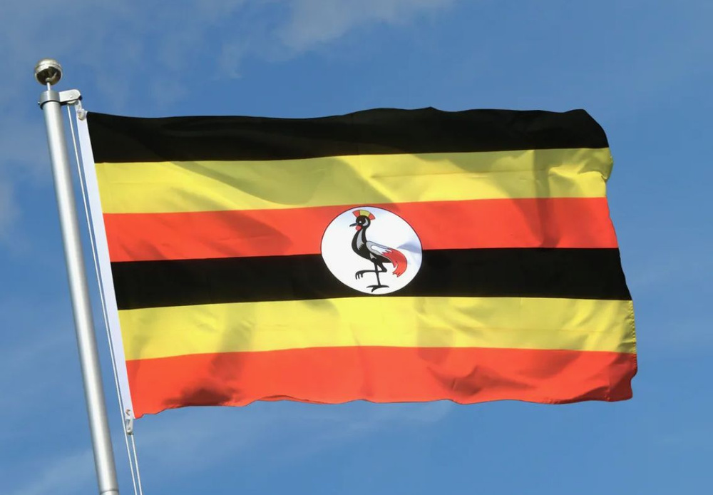 Флаг Уганды 40х60 см с люверсами #1