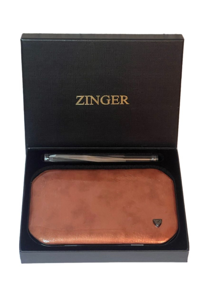 Маникюрный набор Zinger MSFE-804-3 SM #бронза #1