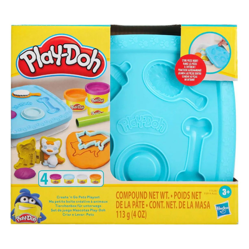 Набор игровой Play-Doh Питомец с контейнером для хранения F7528  #1