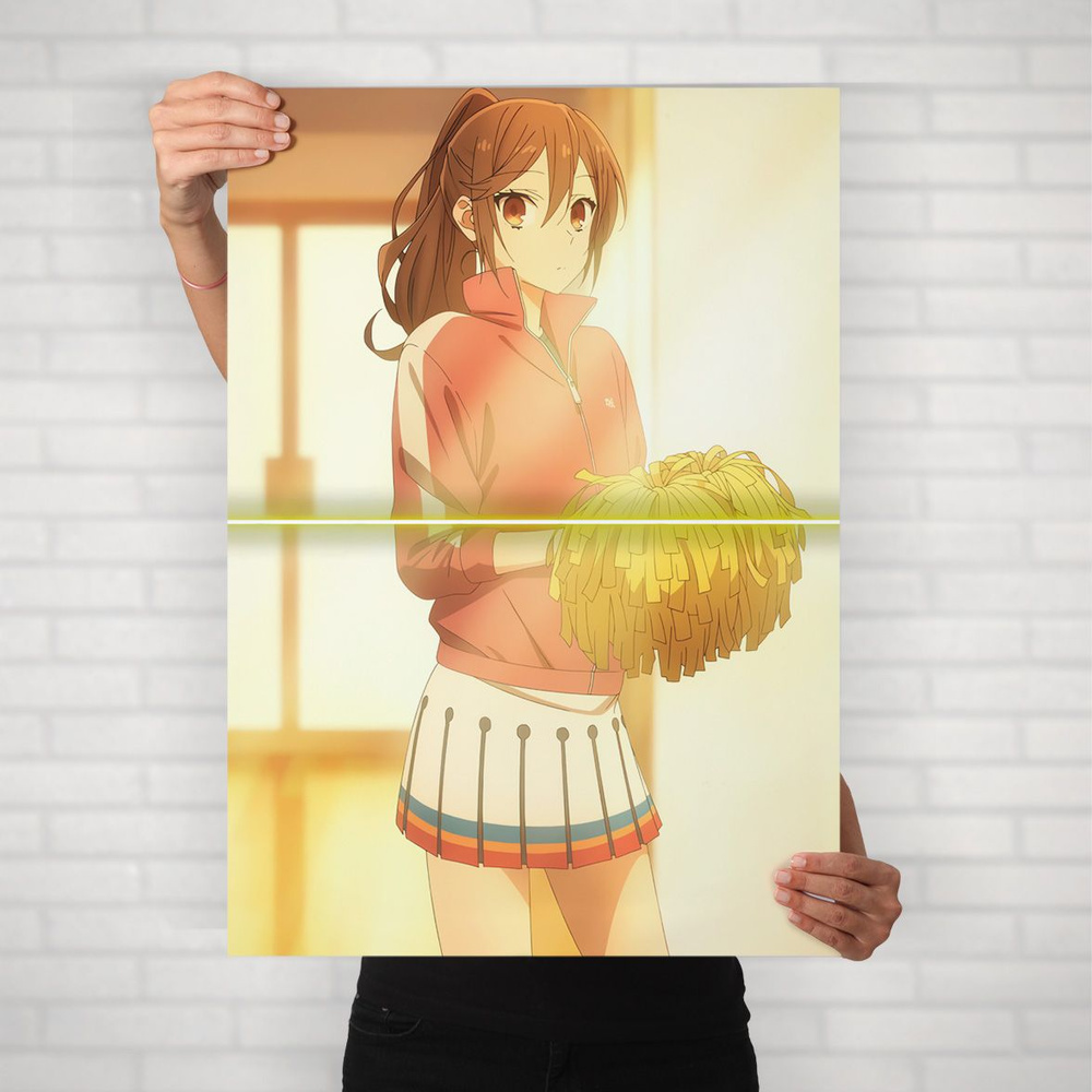 Плакат на стену для интерьера Хоримия (Horimiya - Кёко Хори 6) - Постер по аниме формата А1 (60x84 см) #1