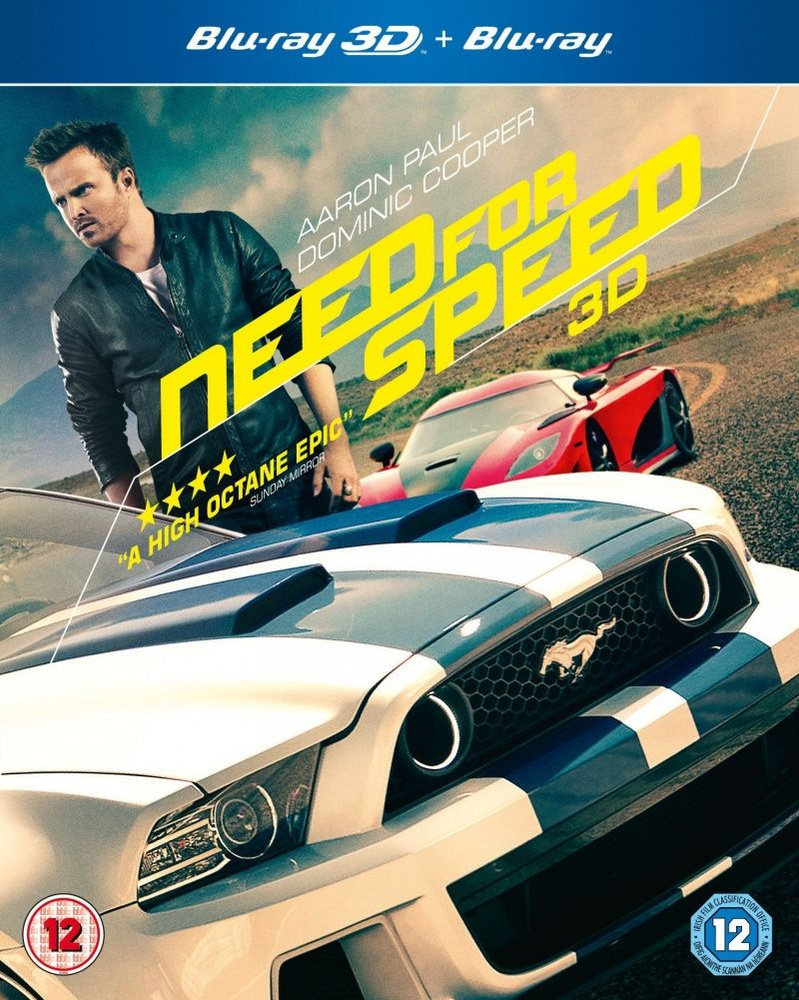 Need for Speed: Жажда скорости 3D (2014) (BD-R) (3D Blu-Ray) #1