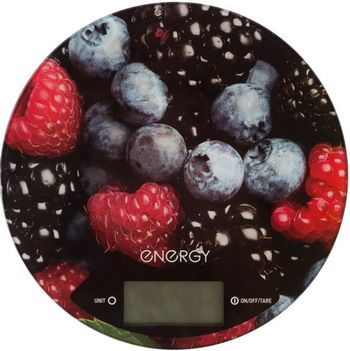 Energy Электронные кухонные весы Весы кухонные электронные ENERGY EN-403 Ягоды, разноцветный  #1