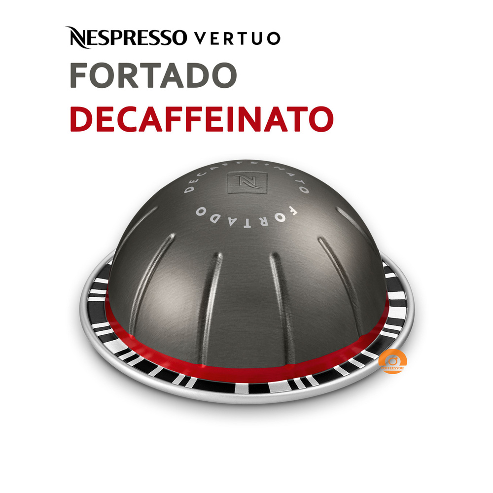 Кофе Nespresso Vertuo FORTADO Decaffeinato в капсулах, 10 шт. (объём 150 мл.) #1