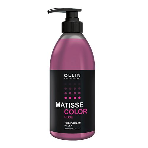 OLLIN PROFESSIONAL Тонирующая маска MATISSE COLOR, РОЗОВЫЙ 300 мл ...