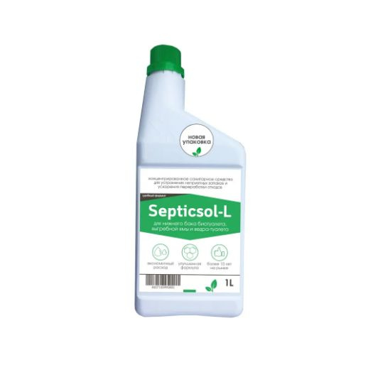 Санитарная жидкость Septicsol R для нижнего бака 1 л #1