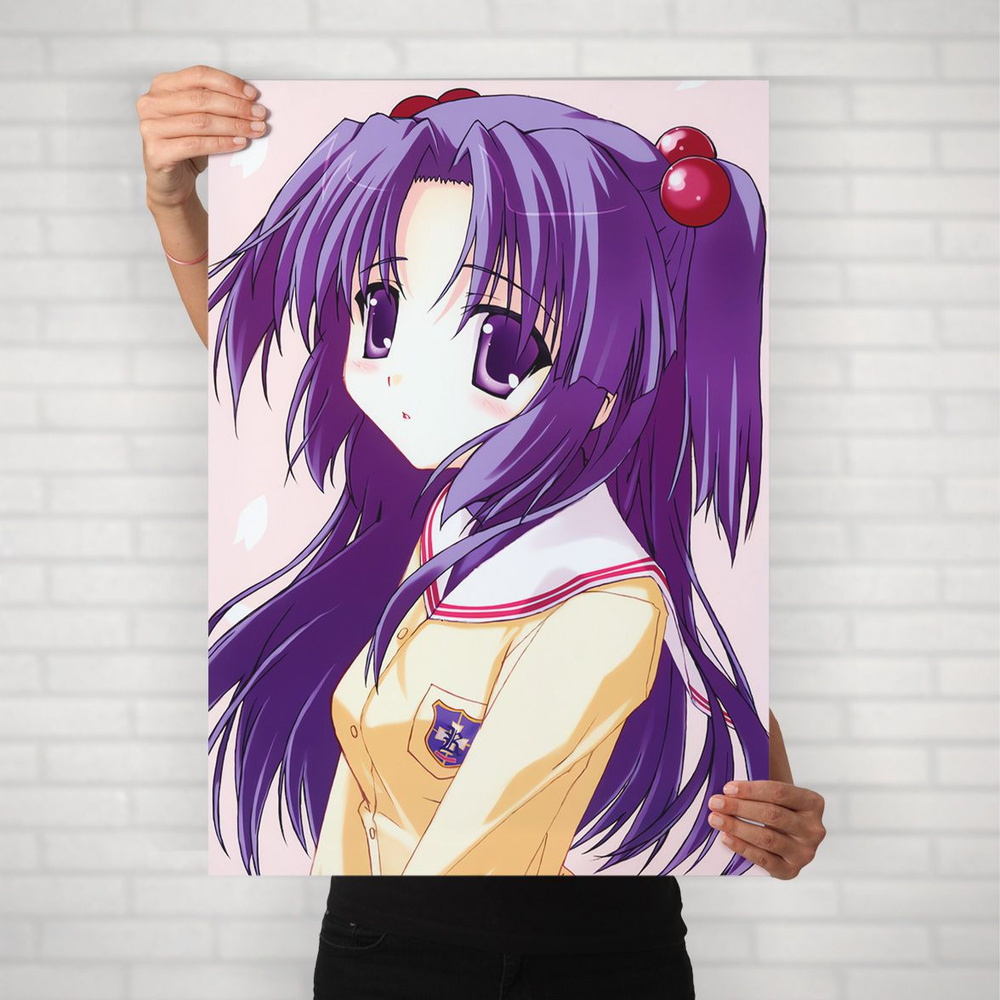 Плакат на стену для интерьера Кланнад (Clannad - Котоми Ичиносэ 4) - Постер по аниме формата А2 (42x60 #1