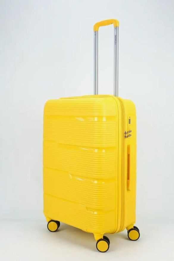 Impreza чемодан для туризма и путешествий (7003), размер S, желтый  #1