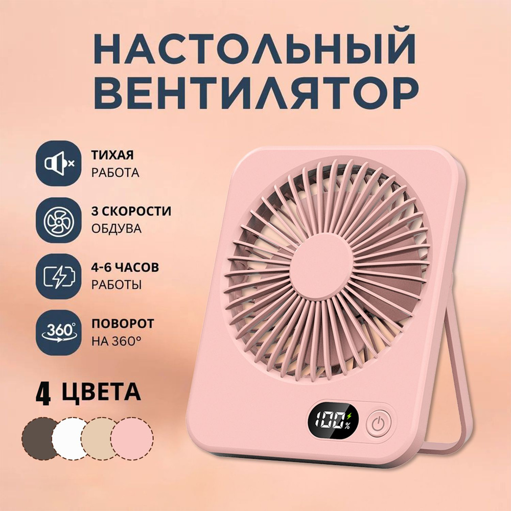 Настольный вентилятор Вентилятор настольный /вентилятор мощный бесшумный вентилятор для дома для офиса/Пять #1