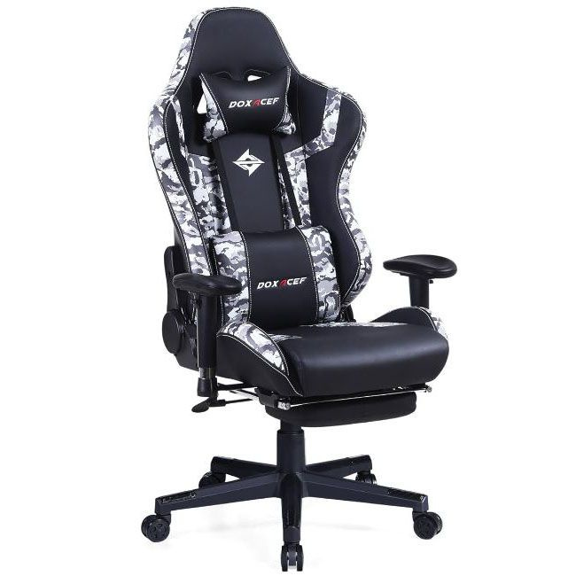 CyberZone Игровое компьютерное кресло, черно -красный 78 #1