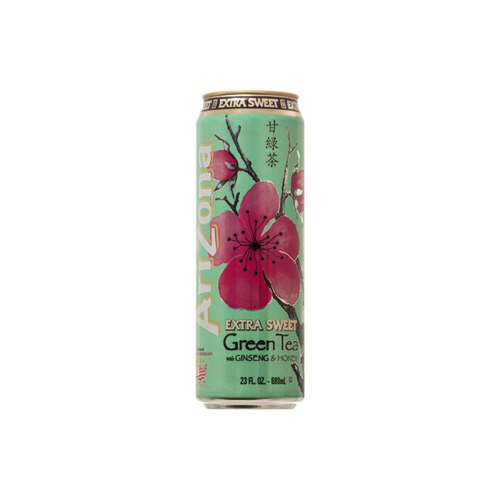 Напиток AriZona Extra Sweet Green Tea Ginseng and Honey 680 мл #1