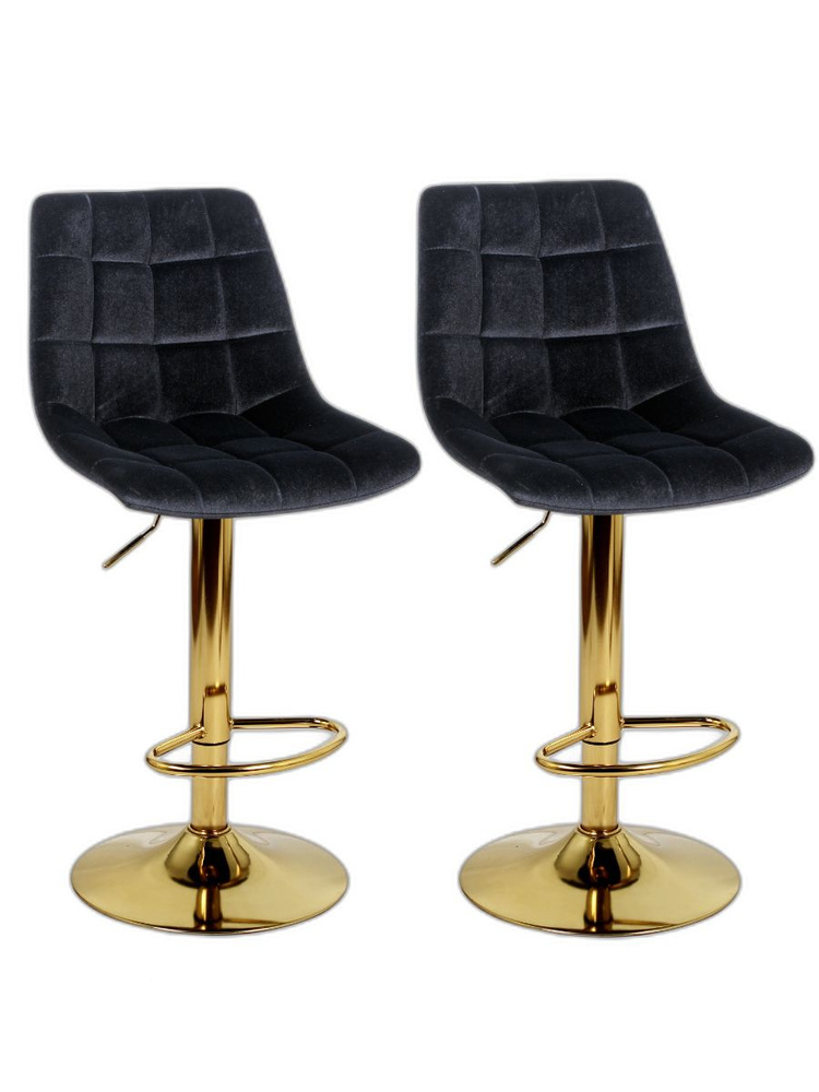 Комплект барных стульев Дижон черного цвета. Мебель для дома  #1