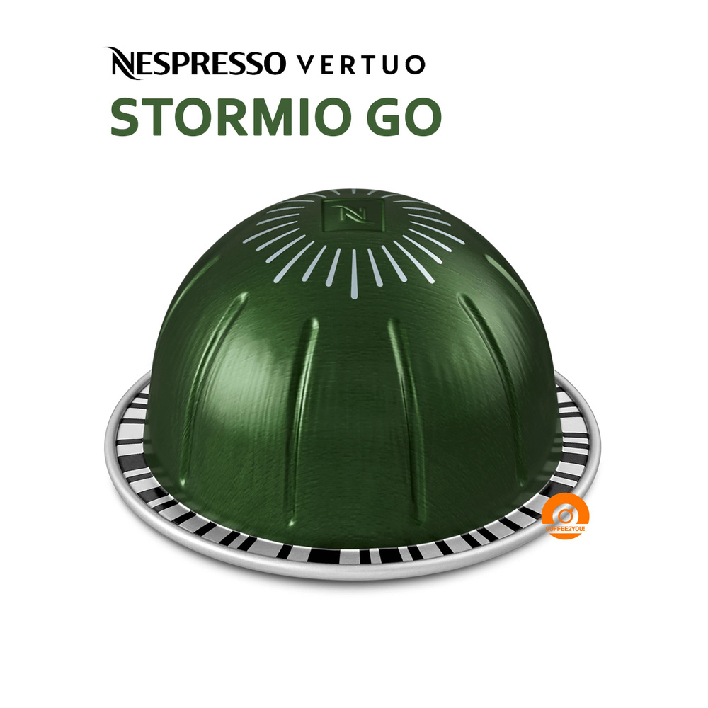 Кофе Nespresso Vertuo STORMIO GO в капсулах, 10 шт. (объём 230 мл.) #1