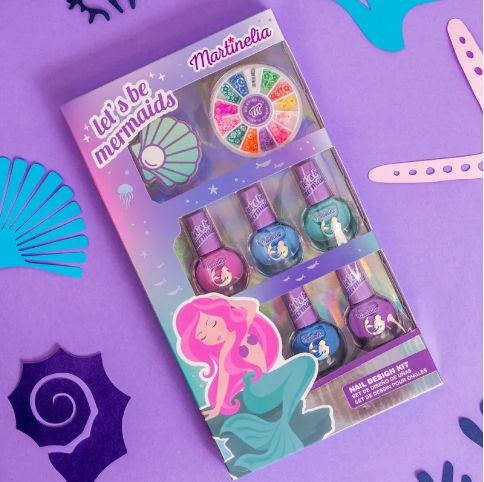 Набор детских лаков для ногтей для девочек , подарочный набор для девочки , Martinelia  #1