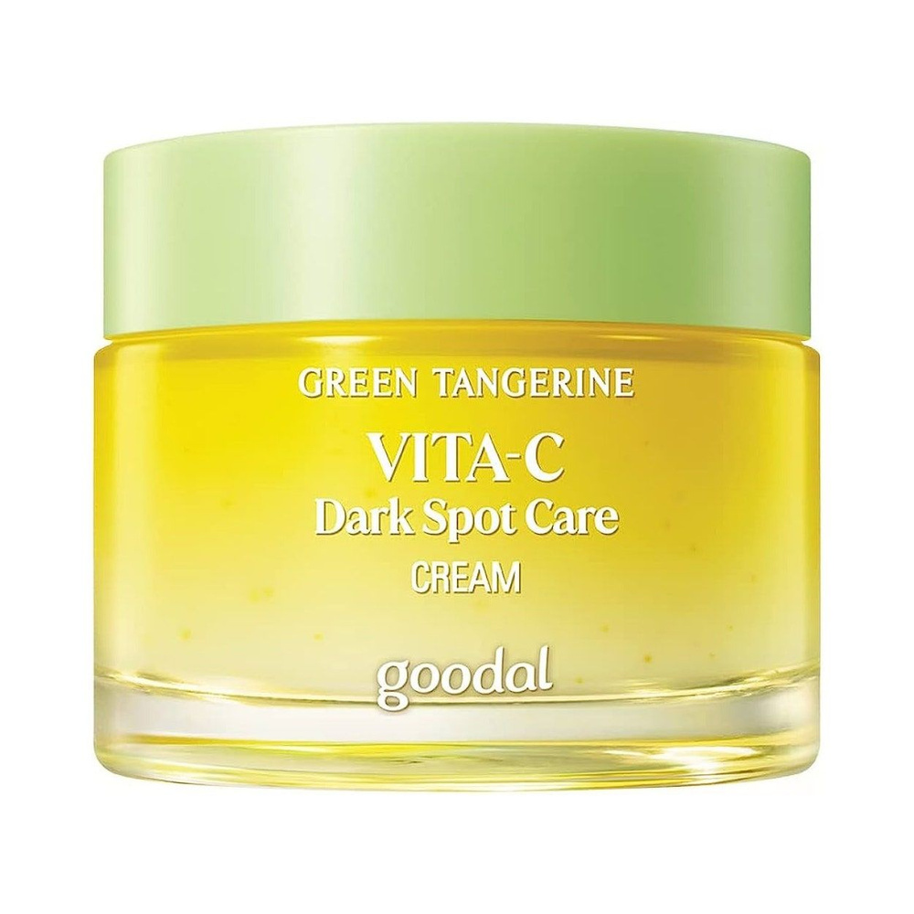 Осветляющий капсульный крем с танжерином Goodal Green Tangerine Vita C Dark Spot Care Cream  #1