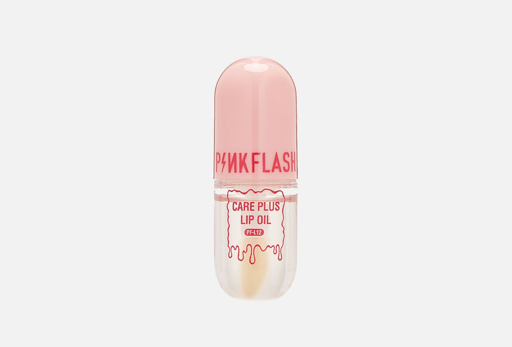 Ухаживающее масло для губ / Pink Flash, Care Plus / 4мл #1