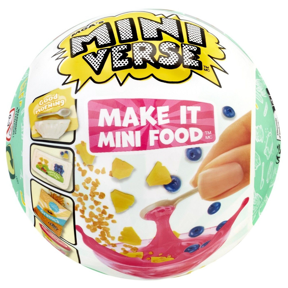 Мини-Еда Игровой набор сделай сам MGA Miniverse Make It Mini Food Cafe 505396  #1