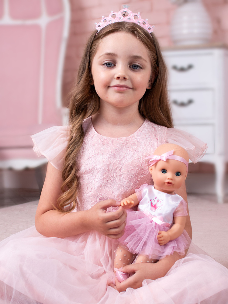 Кукла пупс с аксессуарами: бутылочка и горшок для куклы, памперс  #1