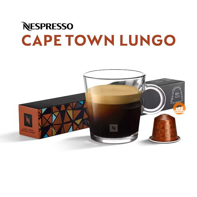 Кофе Nespresso CAPE TOWN Lungo в капсулах, 10 шт. #1