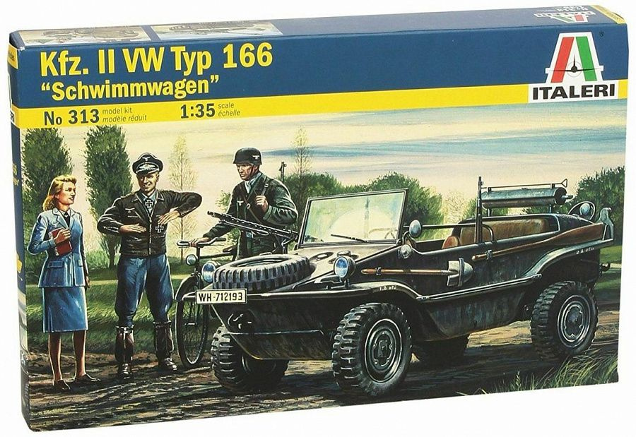 0313 Автомобиль Kfz.69 Schwimmwagen 1/35 #1