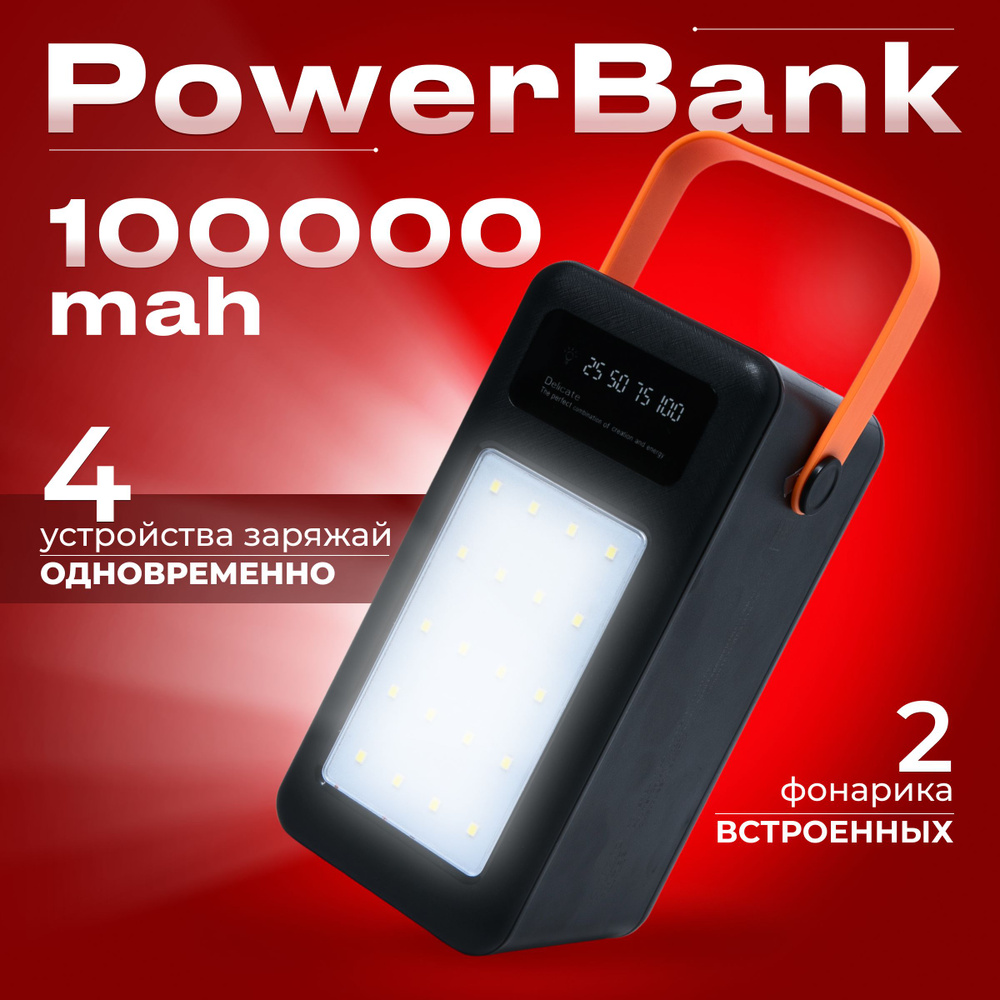 Внешний аккумулятор (Power Bank) Poweр - купить по выгодным ценам в  интернет-магазине OZON (1396159097)