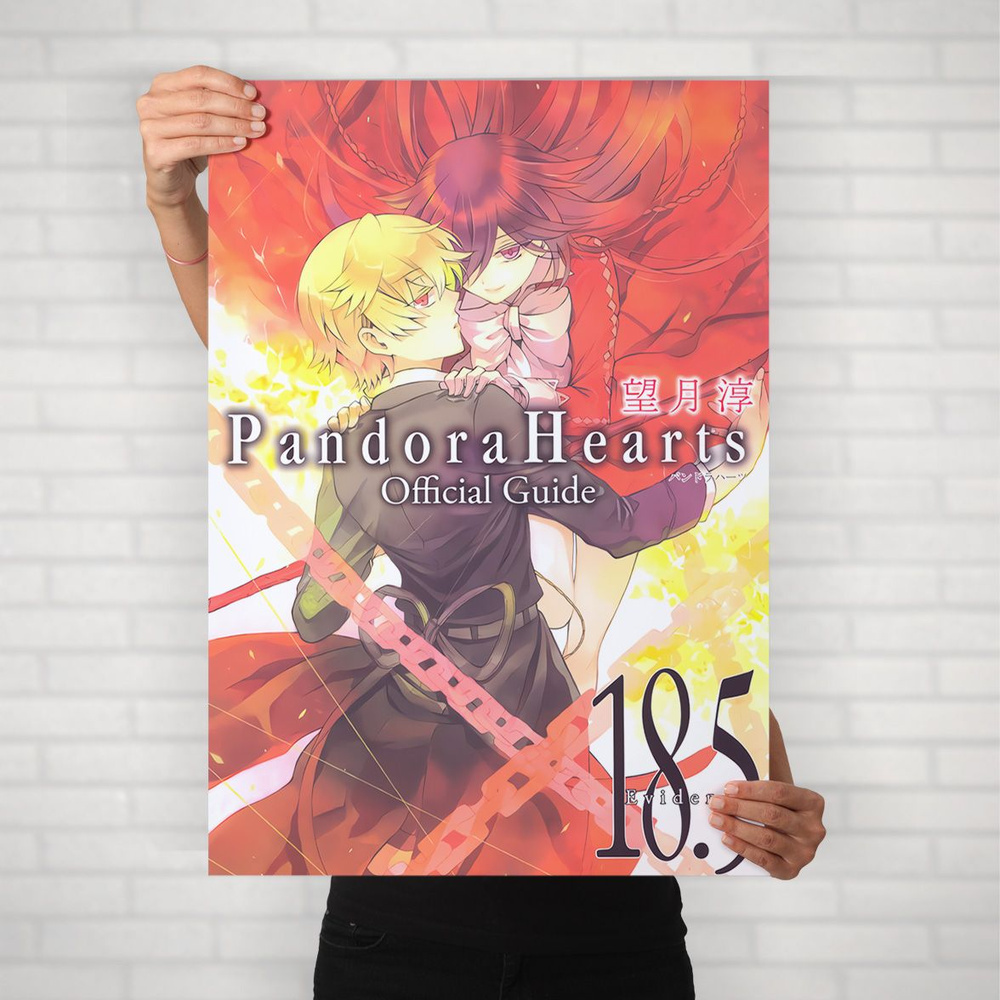 Плакат на стену для интерьера Сердца пандоры (Pandora Hearts - Оз и Алиса 1) - Постер по аниме формата #1