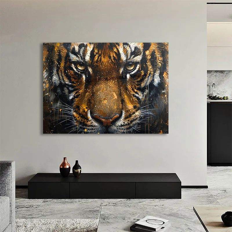 Картина на стену Тигр, 50х70 см. #1