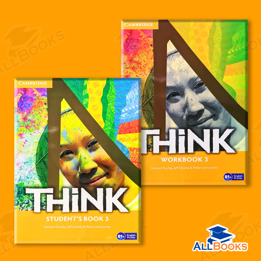 Think 3. B1+. Student's Book and Workbook (учебник + рабочая тетрадь ...