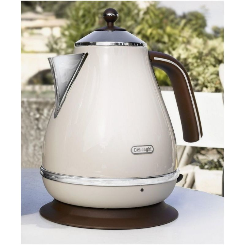 Купить электрический чайник DeLonghi 8004399771970, Металл/пластик по ...
