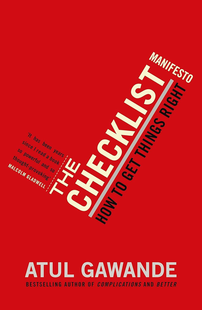 The Checklist Manifesto #1