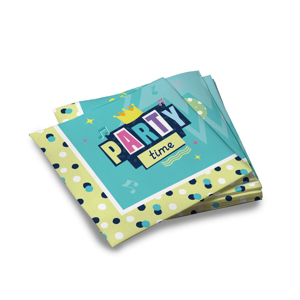 Бумажные салфетки для праздника и сервировки стола ND Play / Вечеринка (33х33 см, 1 упаковка, 20 шт), #1