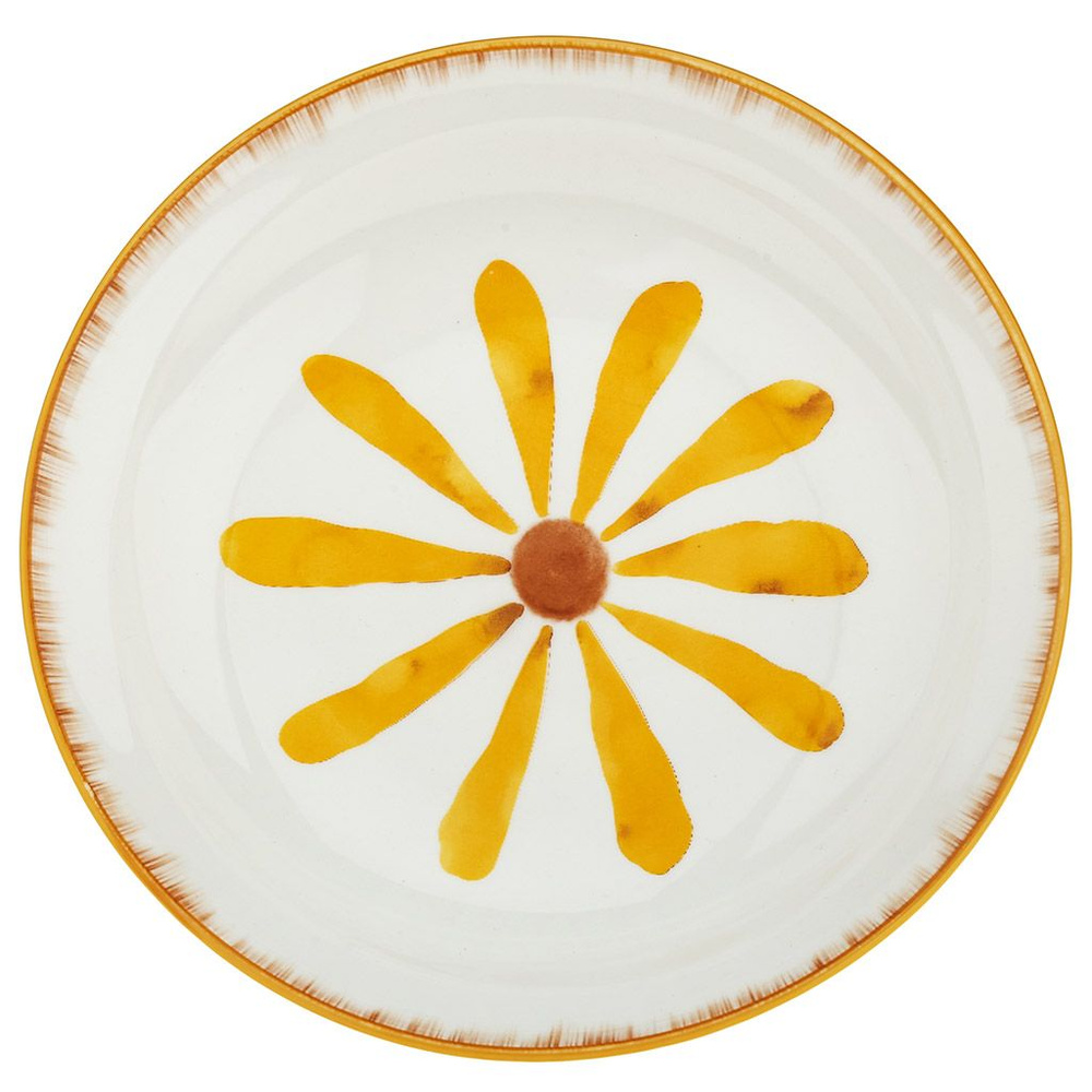Тарелка глубокая суповая "Солнечный город", д176мм h35мм, 420мл, с деколью, фарфор  #1