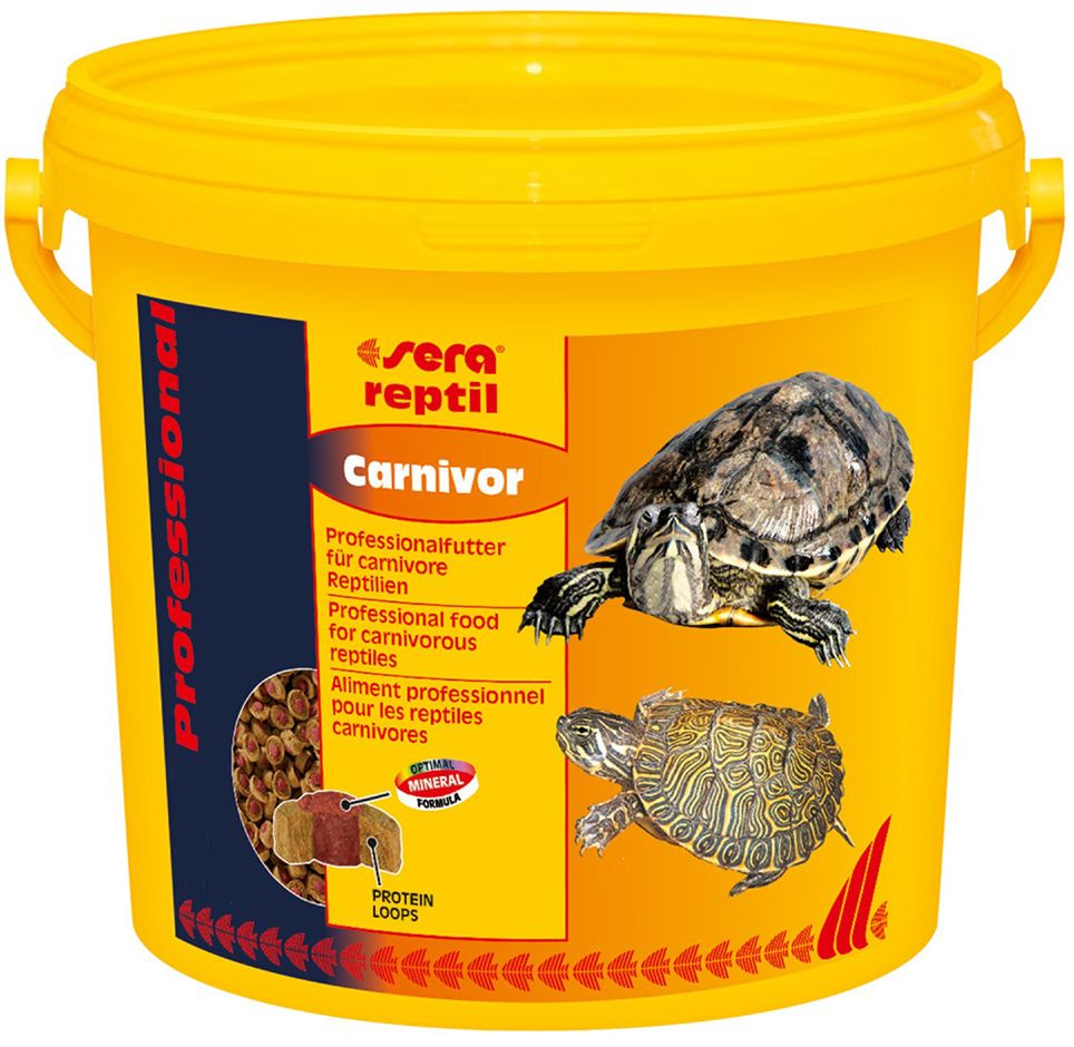 Sera корм для рептилий Reptil Professional Carnivor, ведро, 10000 мл, 3.2 кг #1