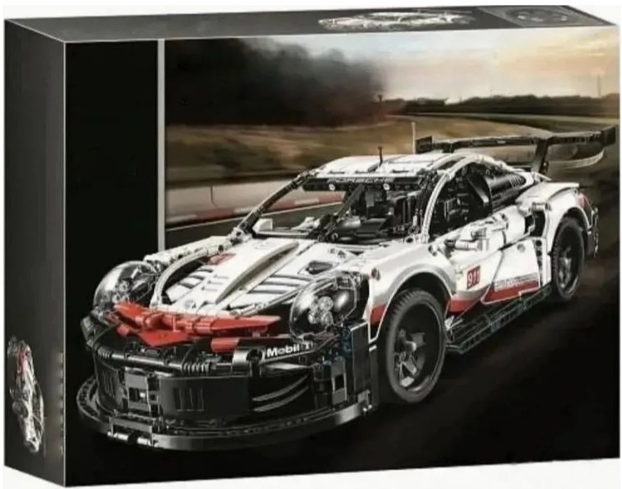 Конструктор Техник набор "Porsche 911 RSR" 1580 деталей (Порше 911, technic, модель racing спорткар, #1