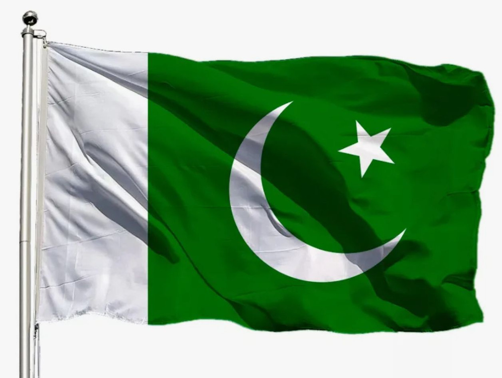Флаг Пакистана 90х135 см с люверсами #1
