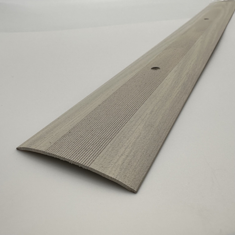 Порог алюминиевый стыкоперекрывающий одноуровневый стык (ПД 05) 60x5,8 900 мм дуб шато  #1