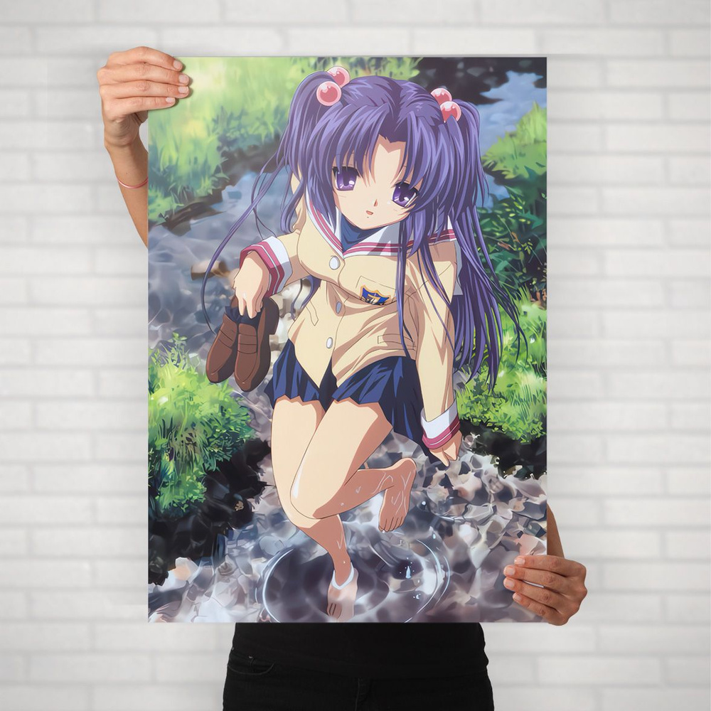 Плакат на стену для интерьера Кланнад (Clannad - Котоми Ичиносэ 2) - Постер по аниме формата А2 (42x60 #1