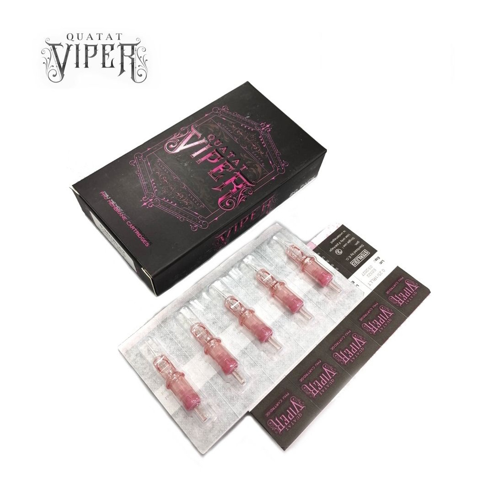 PINK VIPER Картриджи для перманентного макияжа Round Liner 0,30/1 RLLT  #1