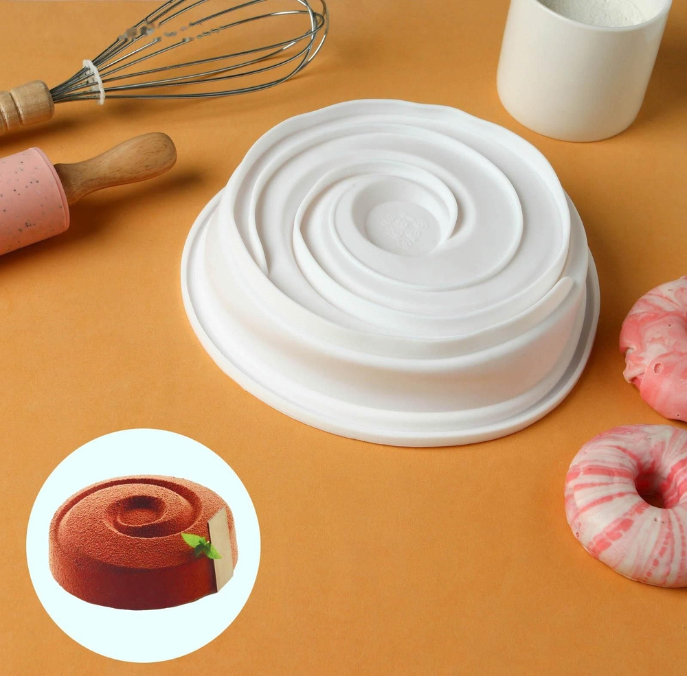 Форма силиконовая для выпечки и муссовых десертововорот, 20x5 см  #1