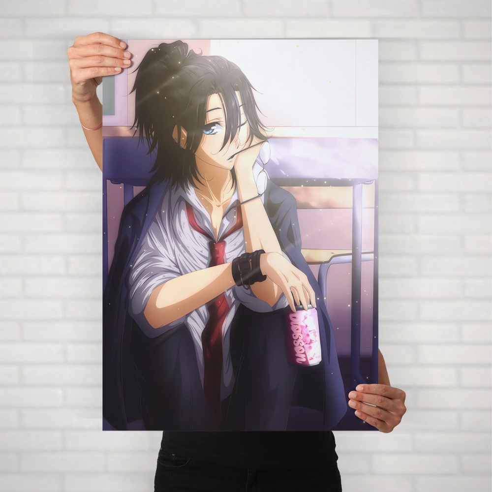 Плакат на стену для интерьера Хоримия (Horimiya - Изуми Миямура 1) - Постер по аниме формата А2 (42x60 #1
