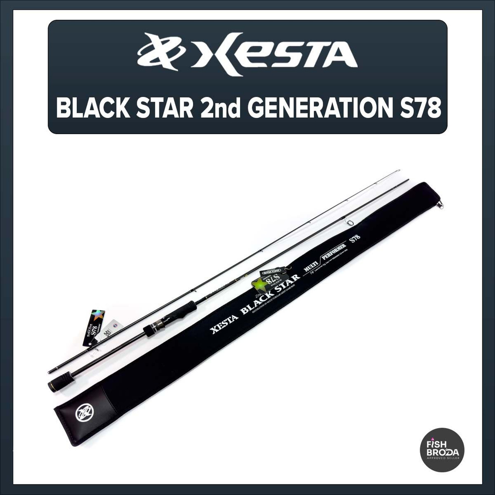 Спиннинговое удилище XESTA BLACK STAR 2nd GENERATION S78 #1